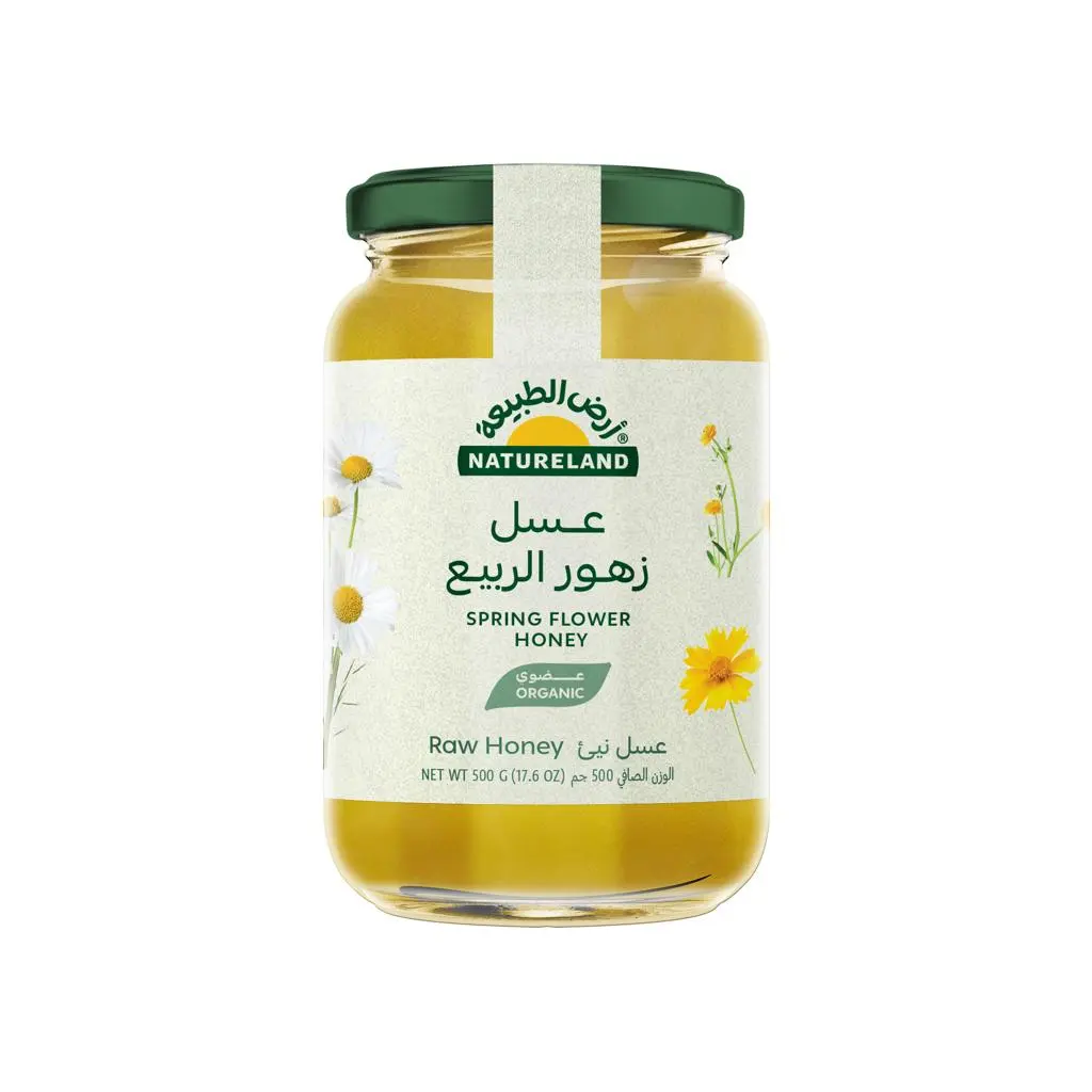 عسل زهور الربيع أرض الطبيعة
